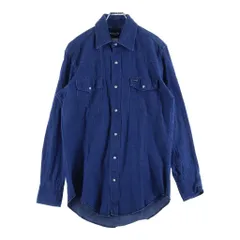 Wrangler (ラングラー) WESTERN WORK L/S SHIRT ウエスタン ワーク 長袖シャツ インディゴ 70127MWのサムネイル