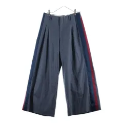 COMME des GARCONS HOMME PLUS (コムデギャルソンオムプリュス) 21AW ウールスラックス サイドライン ジッパーフライ グレー PH-P038のサムネイル