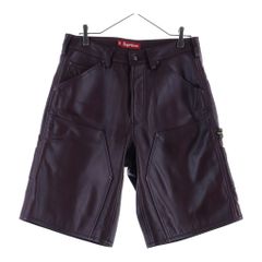 26ss Supreme Leather Double Knee Painter - メルカリ