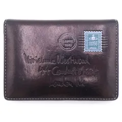 Vivienne Westwood (ヴィヴィアンウエストウッド) 折り畳み財布 ブラック レザー パスケースのサムネイル