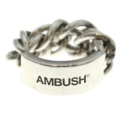 AMBUSH チェーンリング シルバーカラー - メルカリ