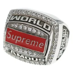SUPREME (シュプリーム) 21SS ×Jostens World Famous Champion Ring ジャスティンズ チャンピオンリング 指輪 シルバーのサムネイル