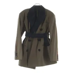 Sacai (サカイ) 23SS LOROPIANA SUITING JACKET ロロピアーナ スーチング アジャスター付き テーラードジャケット ブラウン 23-06520のサムネイル