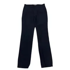 【最終値下げ】MARGARET HOWELL マーガレットハウエル スラックス パンツ ブラック 黒 Sサイズ リネン ウール 混合素材 トラウザーズ レディース メンズ ユニセックス シンプルのサムネイル