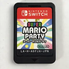 【中古美品】 スーパー マリオパーティ Nintendo Switch ソフトのみ マリオ 動作確認済 [CERO区分_A / 全年齢対象商品] 【260517-io-09-fuz】