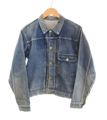 リーバイス Levi's 506xx 1st 30年代 30s 1937 戦前 片面タブ 革パッチ VINTAGE DENIME JACKET ファースト ヴィンテージ デニム オリジナル リベット刻印Co 小文字o ジャケット ブルー 103MT-2183