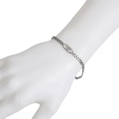 エンポリオアルマーニEMPORIO ARMANI チェーンブレスレット シルバーのサムネイル