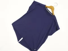 CLOSSHI SPORTS 半袖 クルーネック Tシャツ スポーツ L ネイビー メール便可のサムネイル