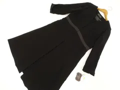 大きいサイズ 新品タグ付 レジーナポルテ REGINA PORTE 洗えるロング丈 長袖 フェイクレイヤードワンピース ロングシーズンブラックフォーマル 15AR 黒 喪服 礼服