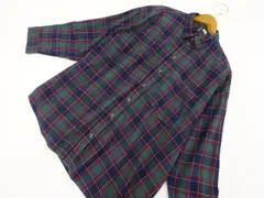 ディバイデットバイエイチ＆エム DIVIDED by H＆M 長袖 シャツ US：10 グリーン系×ネイビー×レッド系×ライトイエロー チェック柄のサムネイル