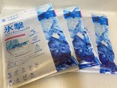 FREEZETECH 氷撃 レギュラーフィット冷却クルーネック 半袖Tシャツ ネイビー/M 3枚セット