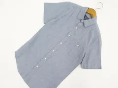 メンズ 新品タグ付 TOPMAN 半袖 シャツ XXS ブルー メール便可のサムネイル