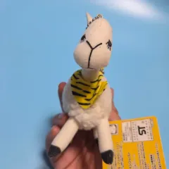 サンエックス旧キャラクターカピバラさんぬいぐるみアルパカヒョウキーホルダー