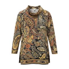LEONARD FASHION 花柄 シルクペイズリー 総柄カットソー 長袖 L - メルカリ
