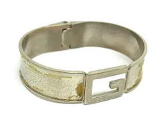 GUCCI グッチ バングル ブレスレット アクセサリー レディース メンズ シルバー系 DN1360のサムネイル