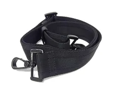 ■美品■ DIESEL ディーゼル キャンバス バッグ用 クロスボディ ショルダーストラップ 斜め掛け 肩掛け ブラック系 DN1435