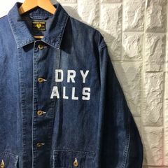 入手困難】ヒューマンメイド ワークジャケット チェーンステッチ 刺繍