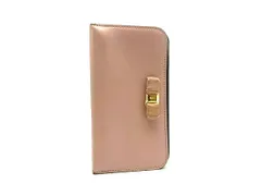 Salvatore Ferragamo フェラガモ ヴァラリボン レザー iPhone X/XS 対応 アイフォンケース スマホケース ピンクベージュ系 DM8183のサムネイル