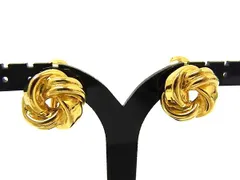 ■極美品■ GIVENCHY ジバンシィ ヴィンテージ クリップ式 イヤリング アクセサリー レディース ゴールド系 DN1870のサムネイル