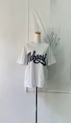 MAHAGRID マハグリッド 白 カーブ ロゴ 半袖 Tシャツ 212のサムネイル