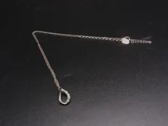 4℃ ヨンドシー SV925 ラインストーン ネックレス ペンダント アクセサリー レディース シルバー系×クリア DN0972のサムネイル