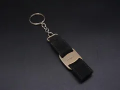 Salvatore Ferragamo フェラガモ ヴァラリボン キャンバス キーホルダー キーリング バッグチャーム ブラック系 DM8247のサムネイル