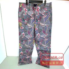 03w26461 Noah ノア SINGLE-PLEAT PAISLEY PANT ストレートパンツ