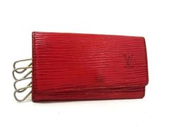 LOUIS VUITTON ルイヴィトン エピ ポシェットクレ 赤 コインケース