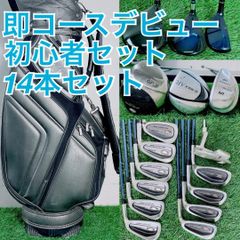 ミズノ ゴルフ クラブ フルセット 初心者 即コースデビュー E3665