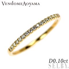 ヴァンドーム青山♡D0.20CT✨プラチナリボンダイヤモンドリング - メルカリ