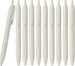新品 三菱鉛筆 油性ボールペン ジェットストリーム ライトタッチインク 10本 0.7 シェルホワイト SXNLS07.1 10P