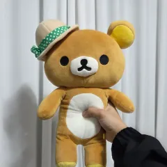 ヴィンテージトイ キャラクターグッズ 古典漫画 ぬいぐるみ サン-X クマ ドール 帽子 リラックマ