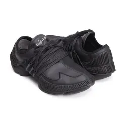 ヨウジヤマモト ファム×アディダスYohji Yamamoto FEMME×adidas タクサンTAKUSAN LOW レザースニーカー 黒23 のサムネイル