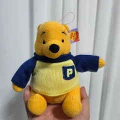 ヴィンテージ トイ ディズニー クマのプーさん キャラクター フィギュア ぬいぐるみ ニット Tシャツ