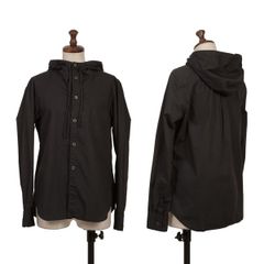 BLACK COMME des GARCONS フード付き長袖シャツ - メルカリ