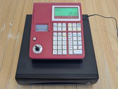 き-79 CASIO カシオ 電子レジスター NL-200-RD 会計 レジ - メルカリ
