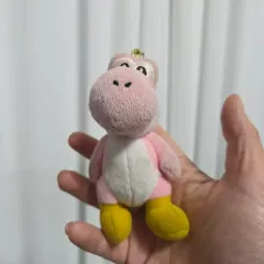 USJ ユニバーサル ヴィンテージ キャラクター ぬいぐるみ 漫画 グッズ スーパーマリオ ヨシ キーホルダー ピンク