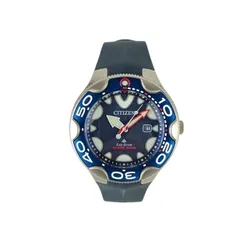 CITIZEN シチズン 時計 プロマスター マリン BN023101L E168S128714 ブルー文字盤 ステンレススチール ラバー メンズ アナログ 美品【本物保証】 CITIZEN シチズン 時計 プロマスター マリン BN023101L E168S128714