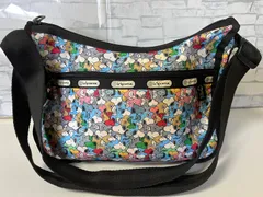 Y【Y8-64】◇ LESPORTSAC　SNOOPY  スヌーピーコラボ　ショルダーバッグ　多色　スヌーピープリント柄のサムネイル