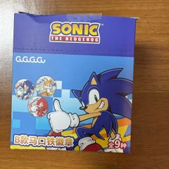 激レア 90年代 UK製 非売品 ソニック ザ ヘッジホッグ バッジ 中古未開封】ソニック・ザ・ヘッジホッグ 缶バッジセット 全9種