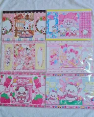 韓国雑貨 文房具 | 包装紙 6set 写真構成そのまま まとめ