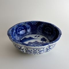 古伊万里 染付鉢 口径約18.5㎝ 東Y8-0521① - メルカリ