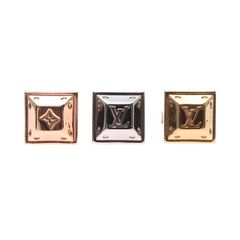 LOUIS VUITTON ピアス インスティンクト LV ブックル モノグラム