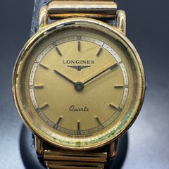 ロンジン LONGINES QWR 腕時計 レディース ゴールド 予備コマ有 - メルカリ