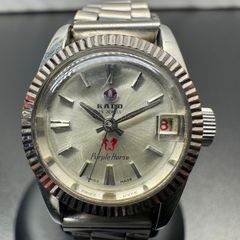 ✨RADO✨ラドー✨GreenHorse✨デイト✨シルバー文字盤✨腕時計