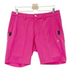 美品〈PEARLY GATES〉ハーフパンツ 赤 パーリーゲイツ LL - メルカリ