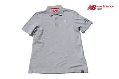 ニューバランス New Balance 中古 半袖 ポロシャツ メンズ ゴルフウェア 5 グレー