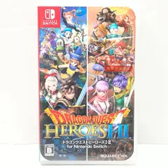 01w-6757 ○  Nintendo Switch ニンテンドースイッチソフト ドラゴンクエストヒーローズI・II 動作確認済み  ゲームソフト  【中古品】