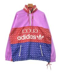 未使用☆GUCCI×adidas GG トレフォイルロゴ プルオーバージャケット