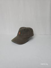 本物タグ付 POLO ポロラルフローレン キャップ ブラウン ホワイト
